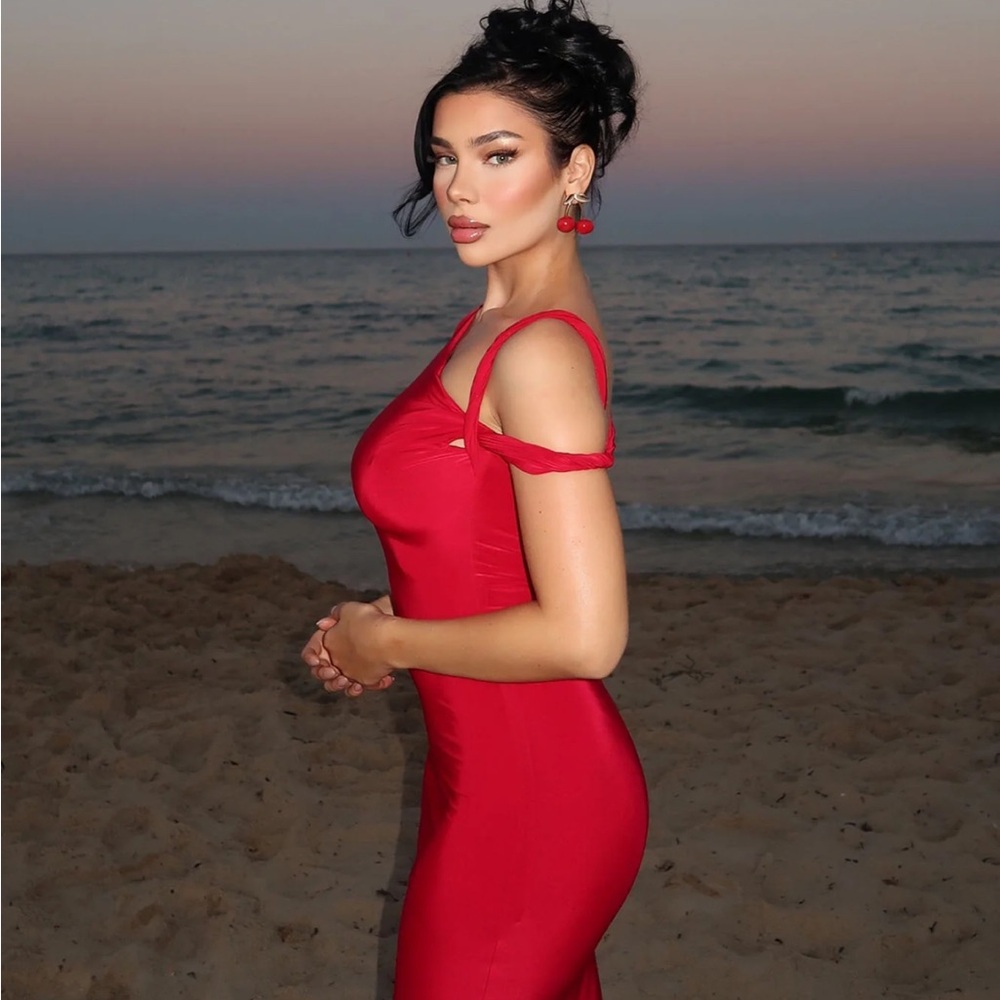 Red Khy inspired dress